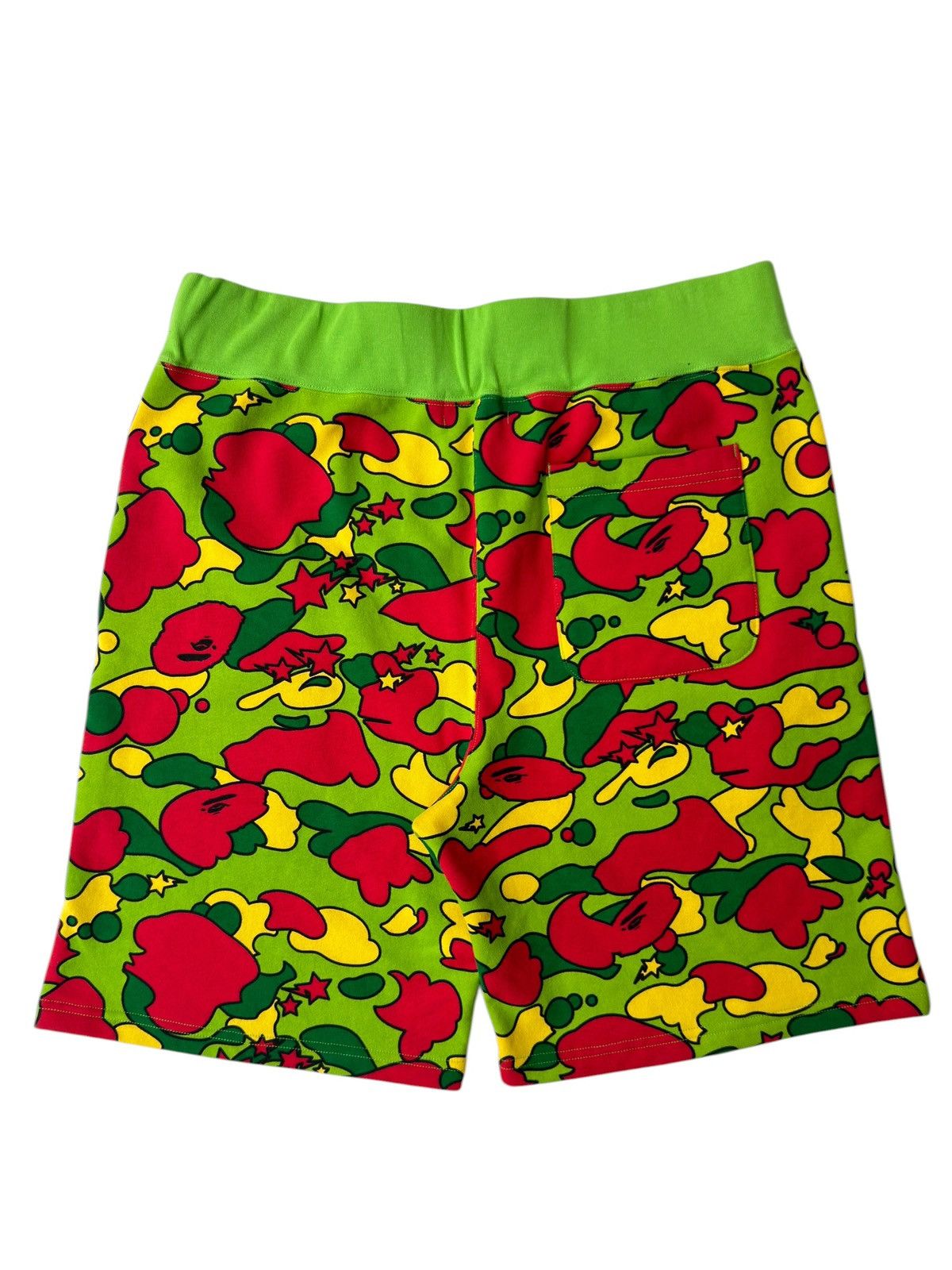 Bape BAPESTA Multi Color Camo Sweat Shorts Size US 36 / EU 52 - 2 Thumbnail