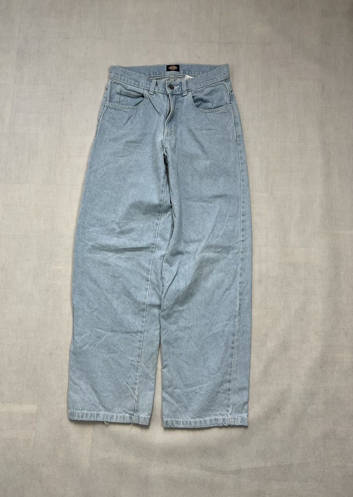 Dickies Pants Dickie Single Knee Baby Blue Jeans Size 25" / US 0 / IT 36 - 2 Thumbnail