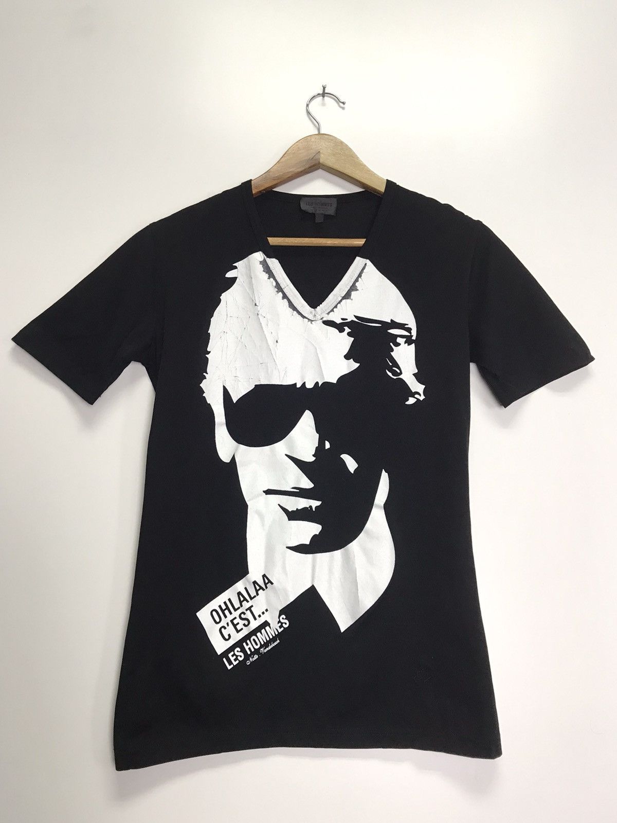 Les Hommes × Vintage Less Hommes Graphic T-shirt Size US S / EU 44-46 / 1 - 1 Thumbnail