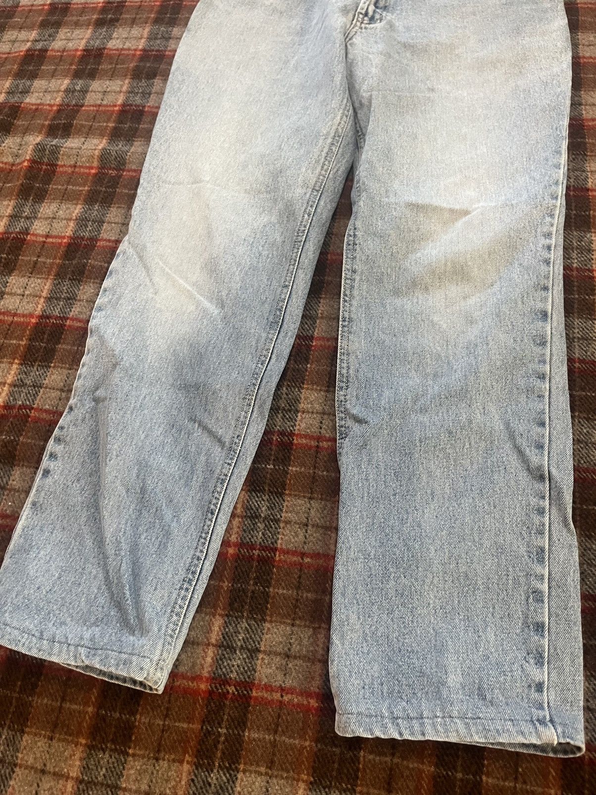 Bugle Boy Vintage Y2K 2000 Light Washed grunge Denim bugle boy 34” Size US 34 / EU 50 - 2 Thumbnail