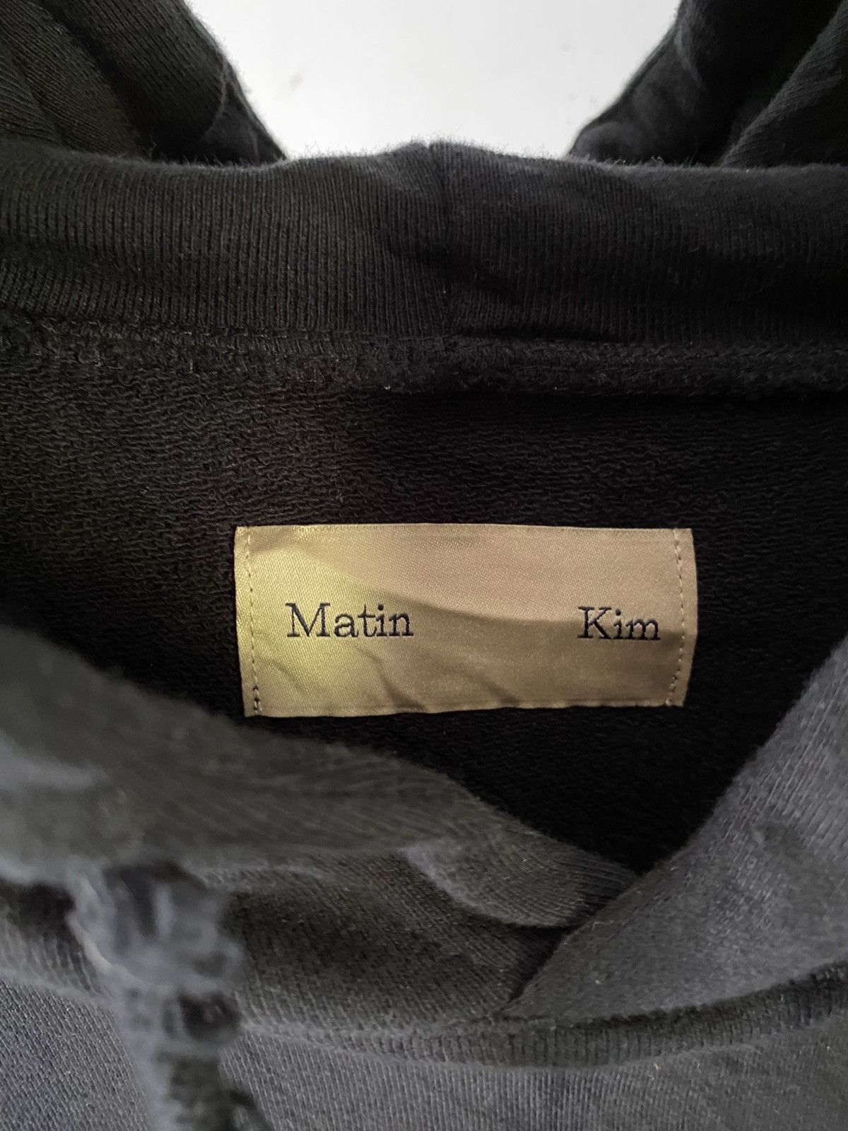 Matin Kim Matin Kim distressed font oversized hoodie Size US M / EU 48-50 / 2 - 6 Thumbnail