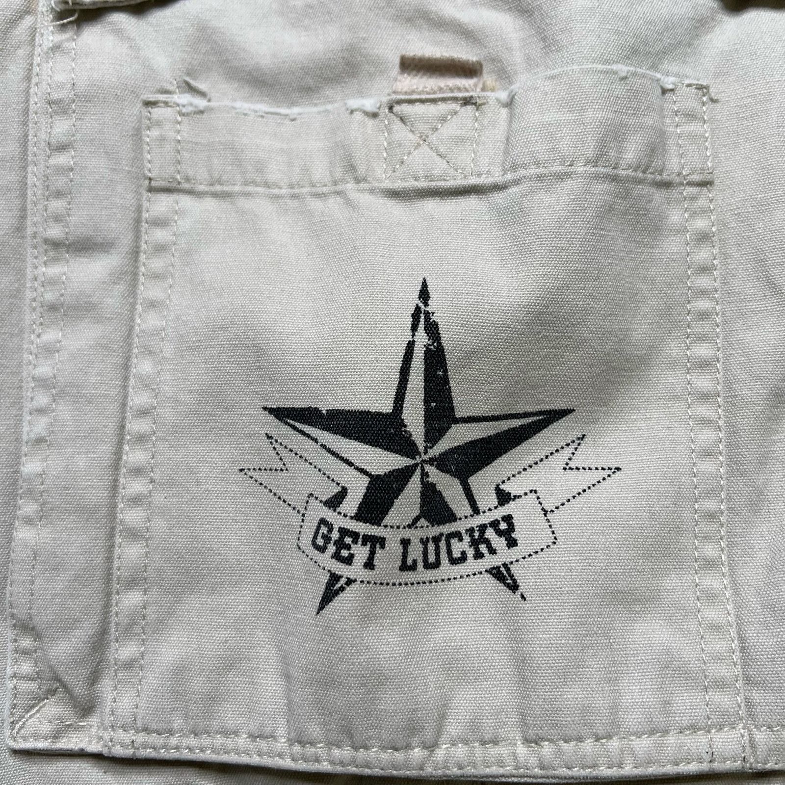 Vintage Y2K Get Lucky Men Shorts Sz 34 baggy loose Size US 34 / EU 50 - 10 Thumbnail