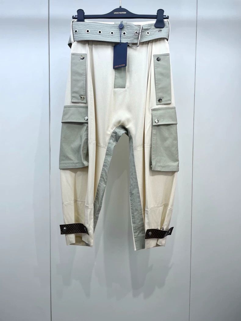 Louis Vuitton Louis Vuitton Belted Colorblock Cargo Pants - dmc Size 36" / US 14 / IT 50 - 1 Thumbnail