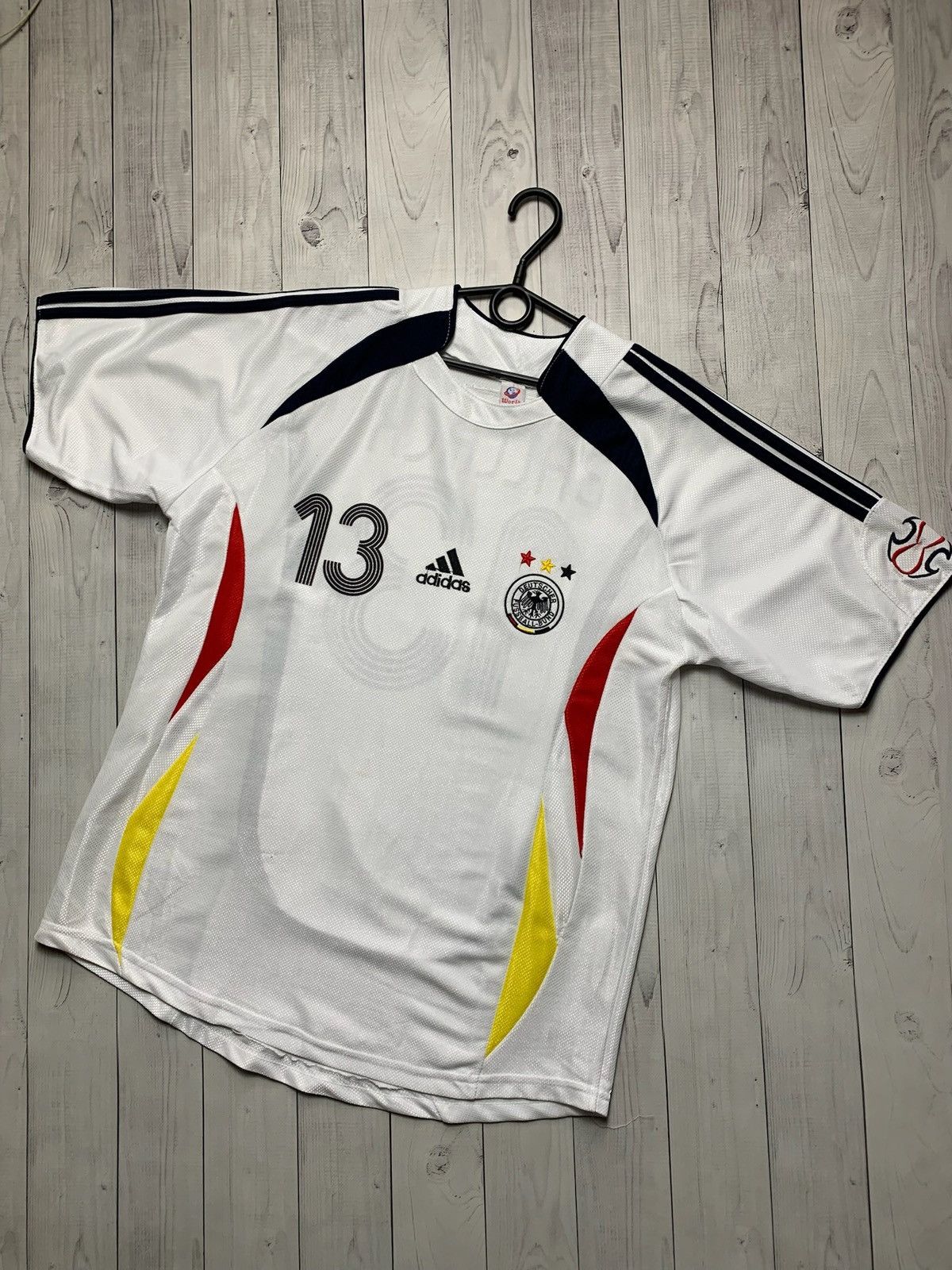 Vintage Vintage 13 Ballack Deutschland tee rare size L Size US L / EU 52-54 / 3 - 2 Thumbnail