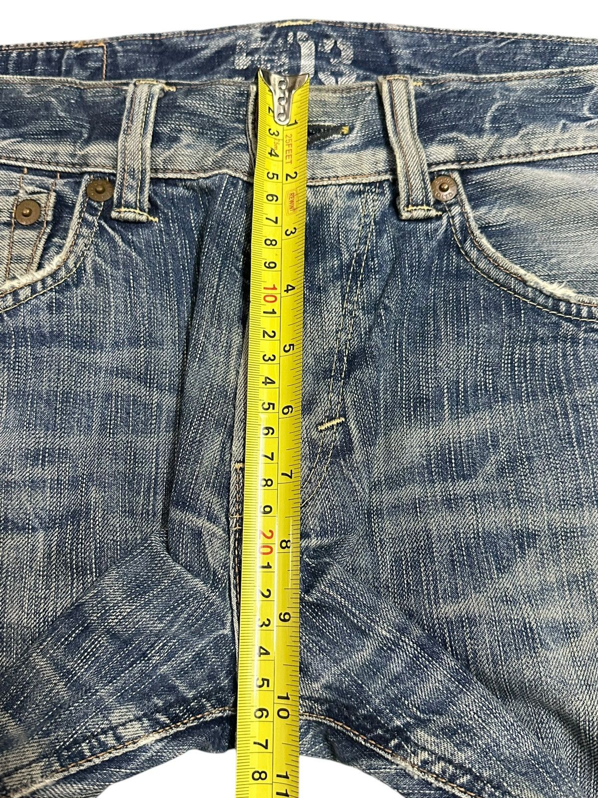 Edwin Vintage Edwin Blue Faded Wash Style Loose Jeans Size US 33 - 16 Thumbnail
