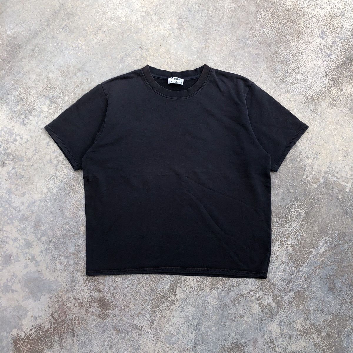 Acne Studios ACNE STUDIOS Nice Black Blank T-Shirt Size US L / EU 52-54 / 3 - 1 Thumbnail