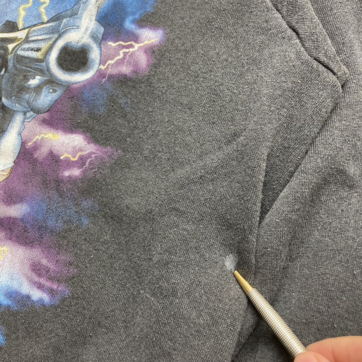 Harley Davidson 90’s smith and wesson 3D emblem sweatshirt lightning pistol Size US L / EU 52-54 / 3 - 3 Thumbnail