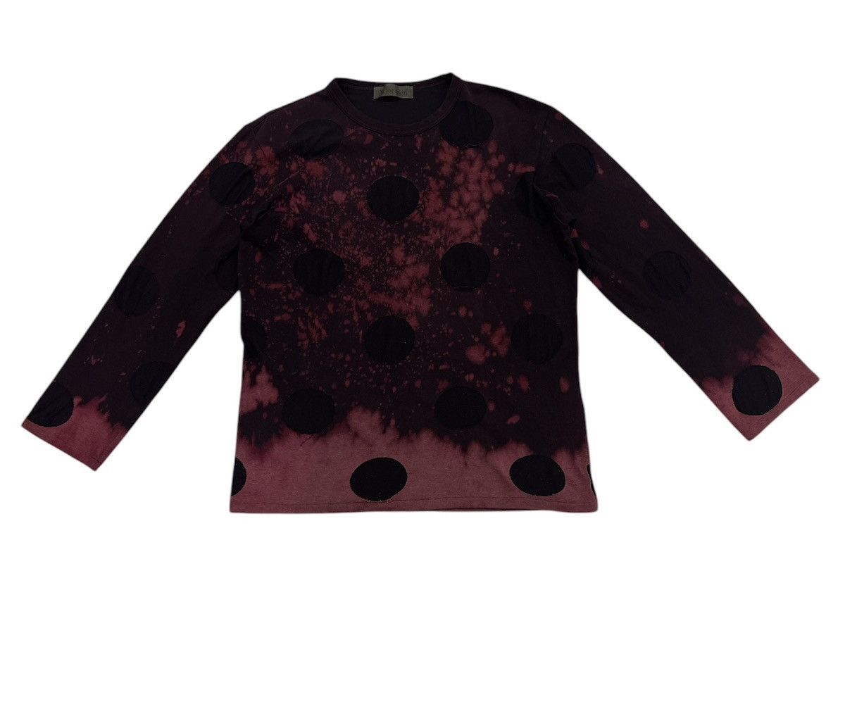 Y's for Men Vintage Y’s For Men Polka dot Long Sleeve Shirt Acid Wash Size US L / EU 52-54 / 3 - 1 Thumbnail