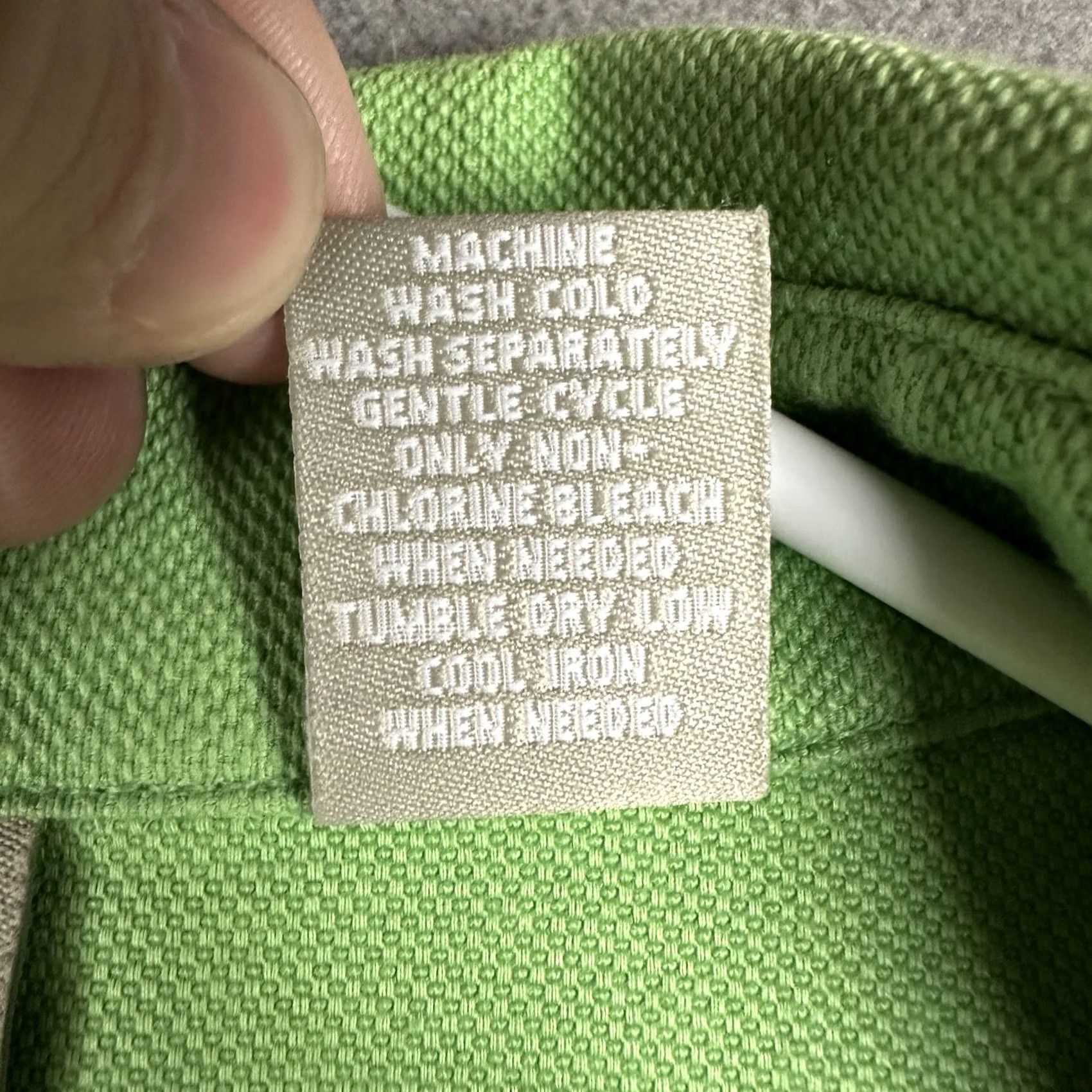 Apple VINTAGE Field Gear Chore Jacket Womens Small Apple Green Twill Button Front Outdoor GUC Size S / US 4 / IT 40 - 5 Thumbnail
