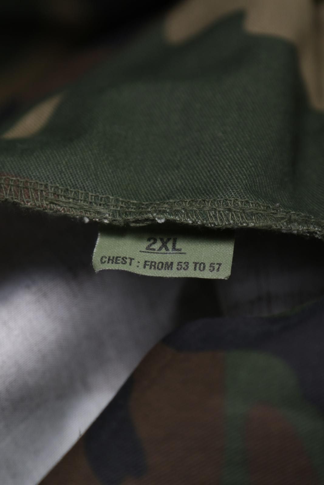 Vintage 90's Military Woodland Camo Anorak 2 Pullover Jacket Size US XXL / EU 58 / 5 - 3 Thumbnail