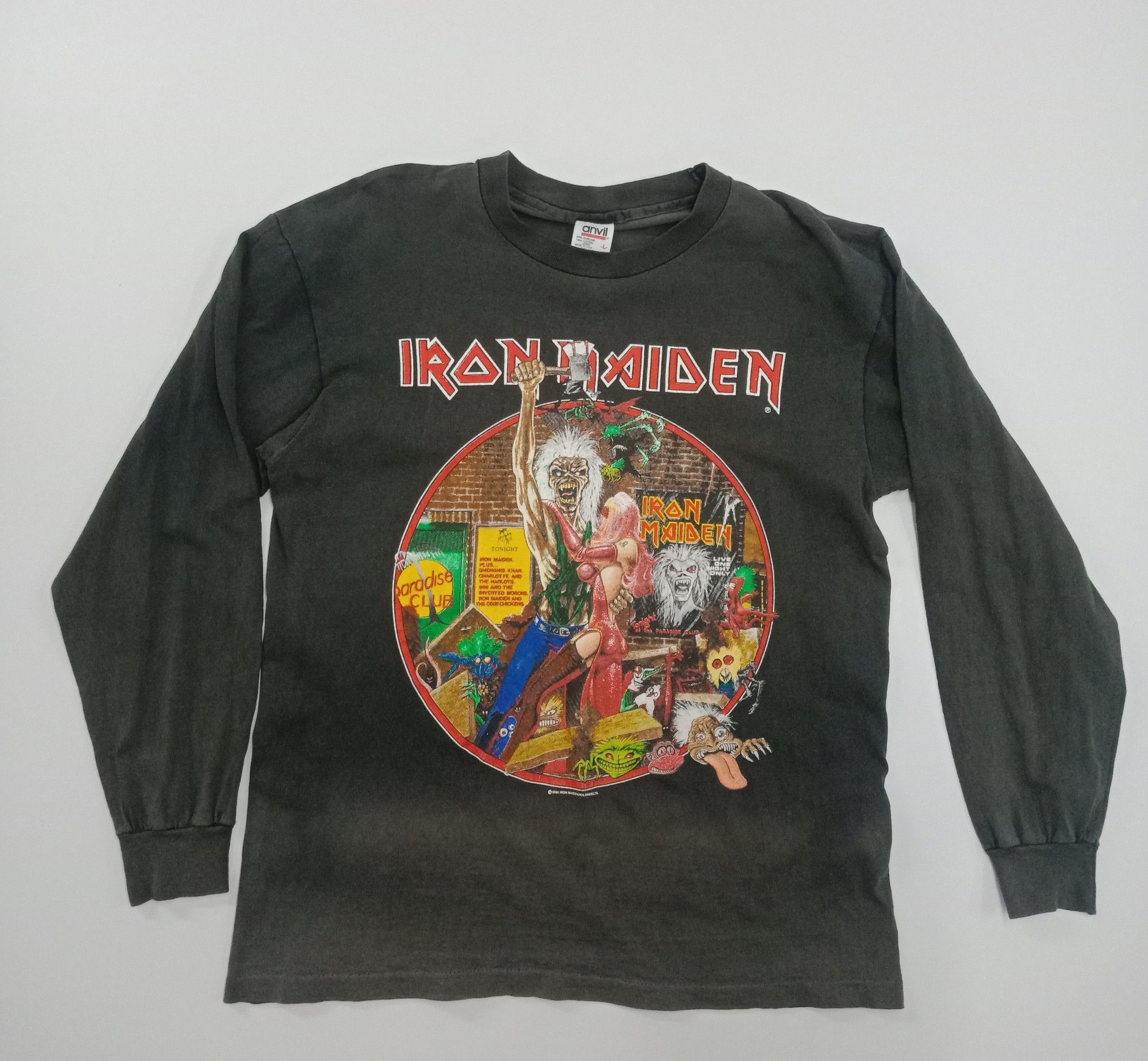 Iron Maiden × Vintage 94 Iron Maiden Bring Your Daughter To The Slaughter #A Size US L / EU 52-54 / 3 - 1 Thumbnail