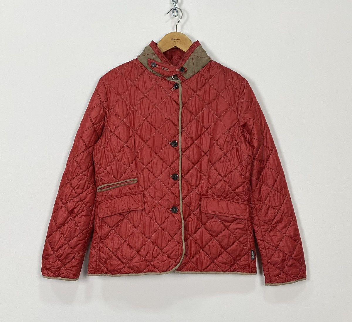 Other Mabrun Quilted Light Buttons Jacket Luxury Casual Classic Size XL / US 12-14 / IT 48-50 - 1 Thumbnail