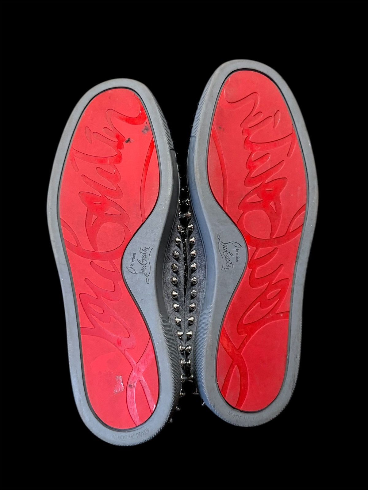 Christian Louboutin Christian Louboutin spike slip on red bottom sneaker size 42 Size US 9 / EU 42 - 5 Thumbnail