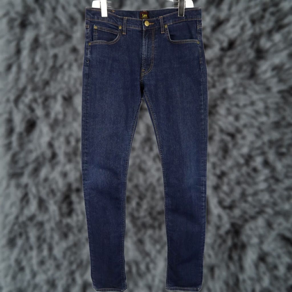Lee LEE Luke Jeans Men's Slim Blue W32/L34 Zip Fly Stretch Funked 90s? Size US 32 / EU 48 - 1 Thumbnail