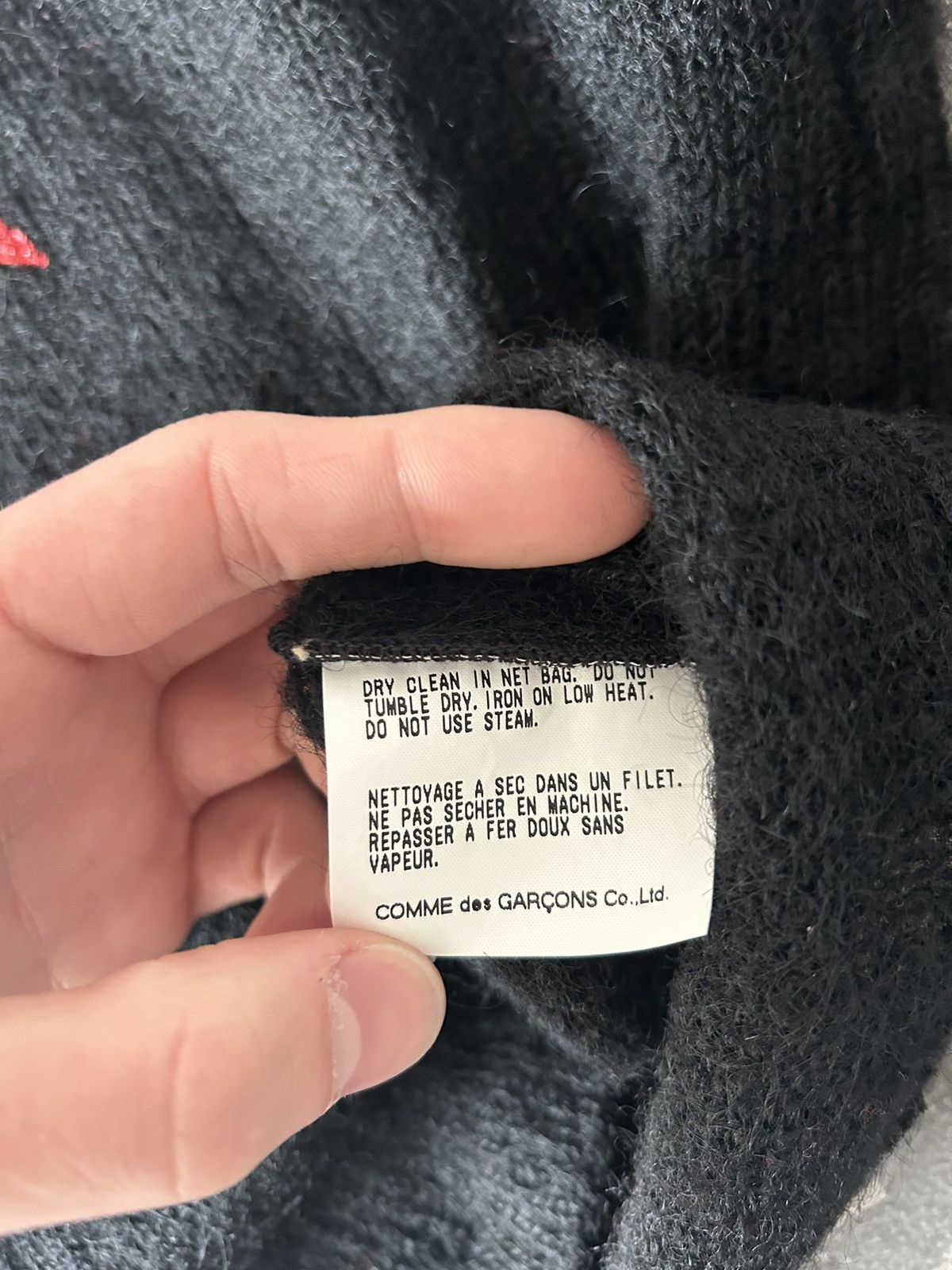 Comme des Garcons AW1998 Junya Watanabe Star Knit Sweater Size US XS / EU 42 / 0 - 6 Thumbnail