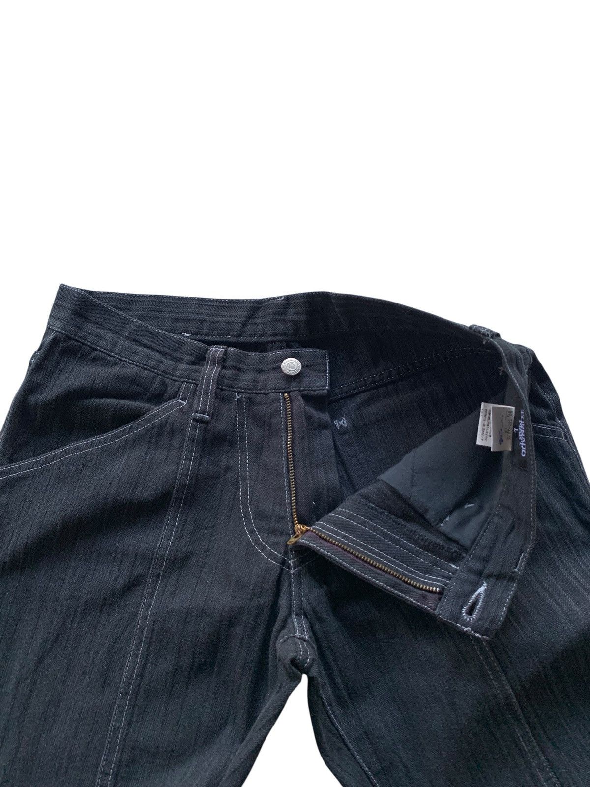 Tornado Mart TORNADO MART FLARE LACE UP PUNK KMRII STYLE RARE DENIM Size US 31 - 14 Thumbnail