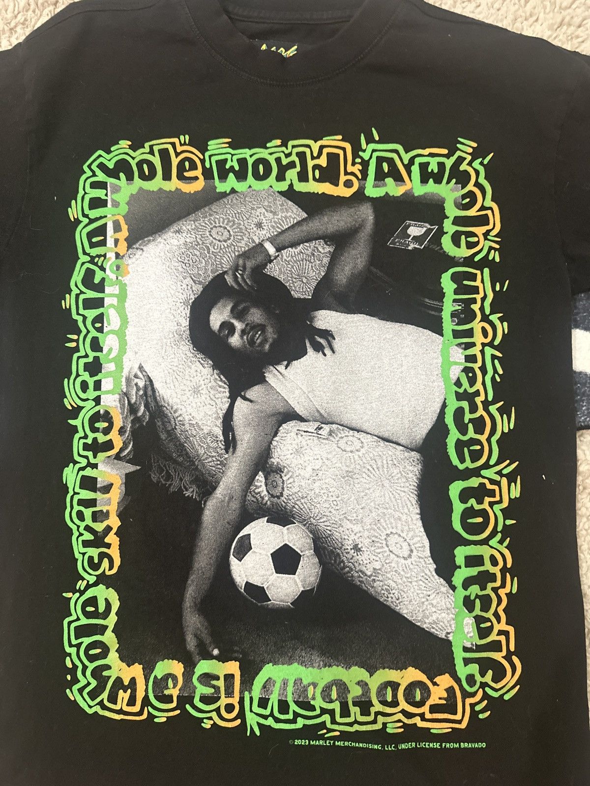 Bob Marley Bob Marley Soccer Tee Size US S / EU 44-46 / 1 - 2 Thumbnail