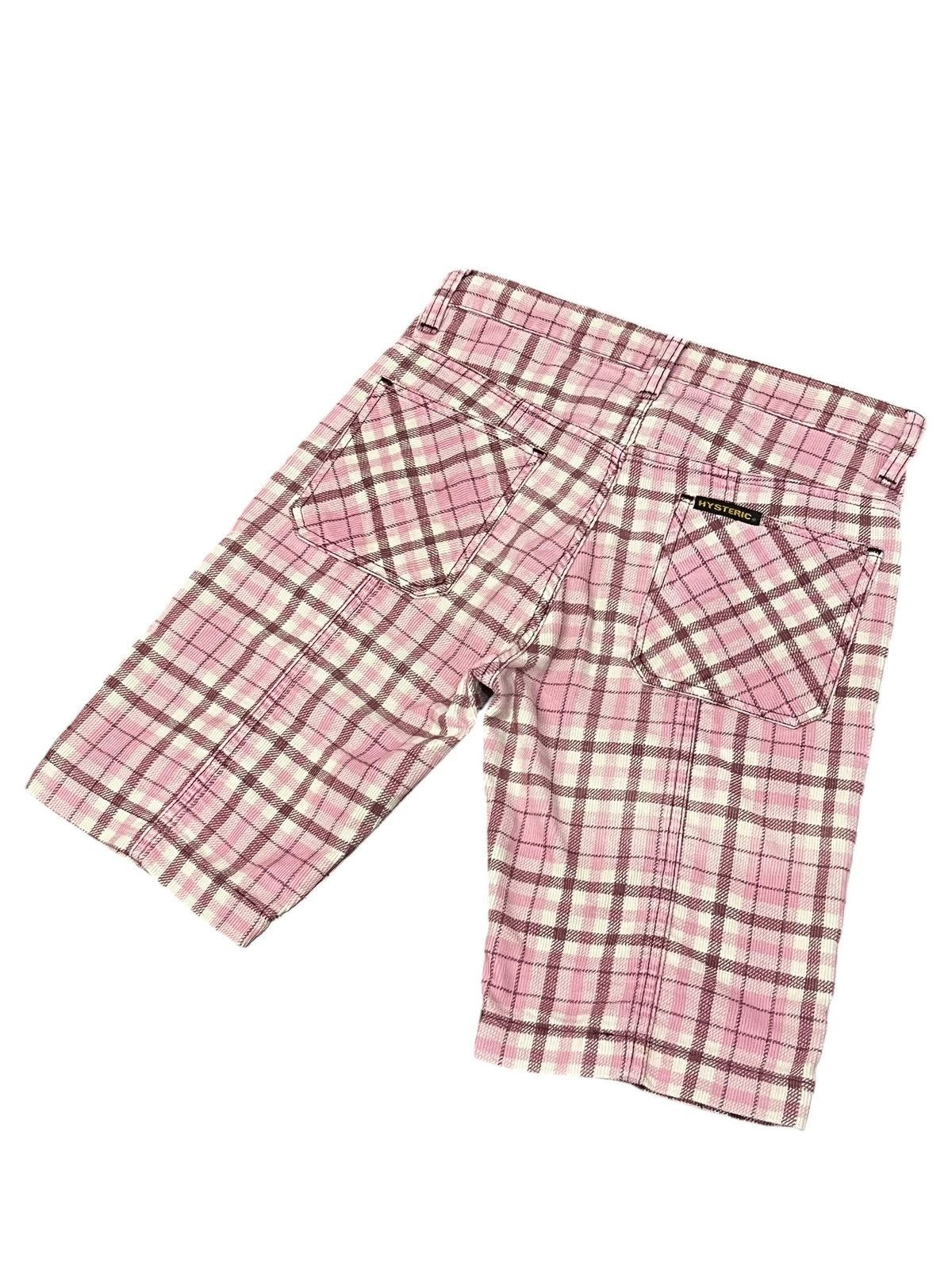 Hysteric Glamour Vintage Hysteric Glamour Pink Check Bush Pocket Shorts Size 28" / US 6 / IT 42 - 4 Thumbnail