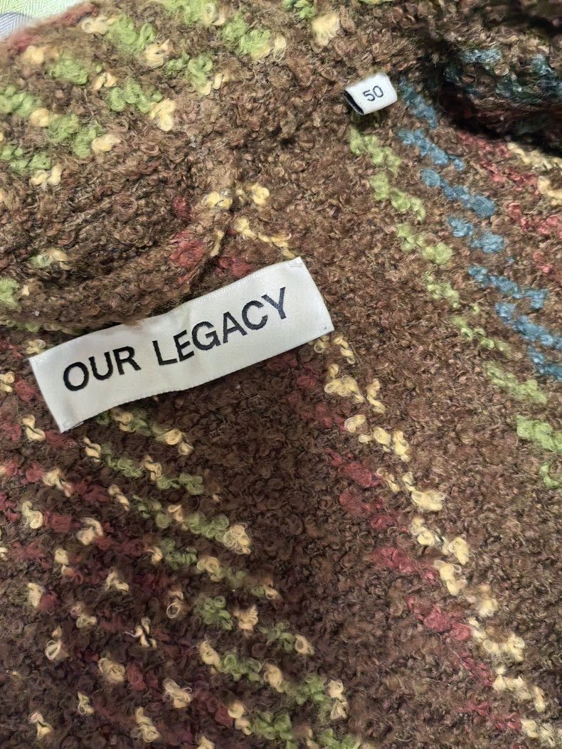 Our Legacy Our Legacy size50 Retro striped sweater coat Size US M / EU 48-50 / 2 - 3 Thumbnail