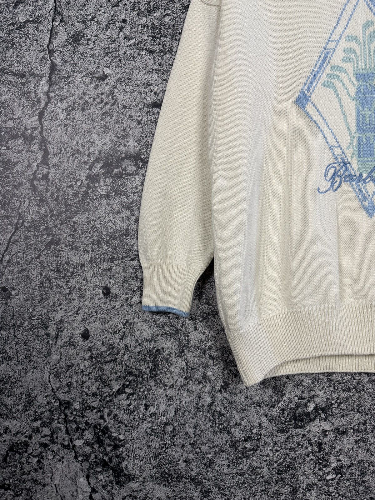 Burberry Burberrys London Vintage Crew Sweater Luxury Big Logo Size M Size US M / EU 48-50 / 2 - 4 Thumbnail