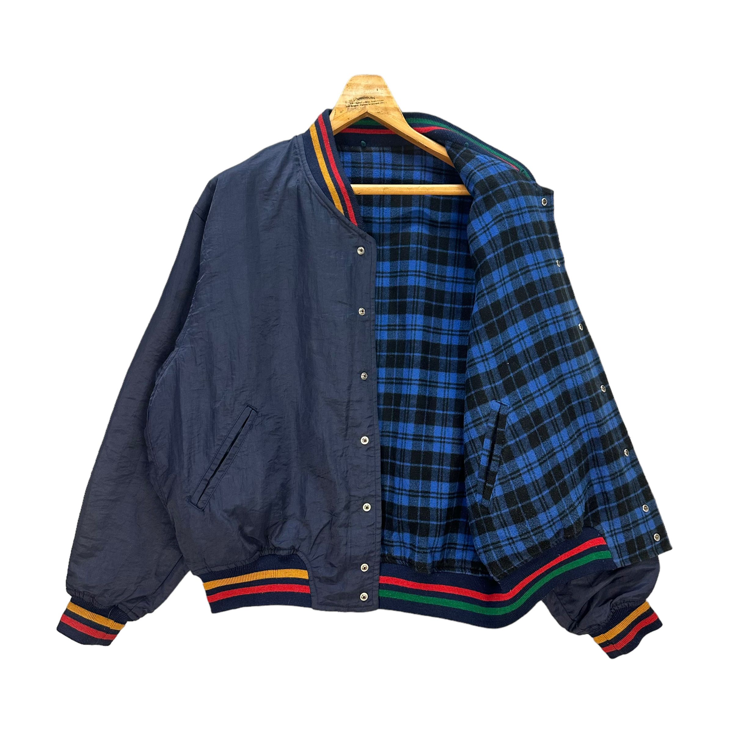 Japanese Brand ATELIER SAB UNIVERSITY REVERSIBLE VARSITY JACKET #8536-013 Size US XL / EU 56 / 4 - 8 Thumbnail