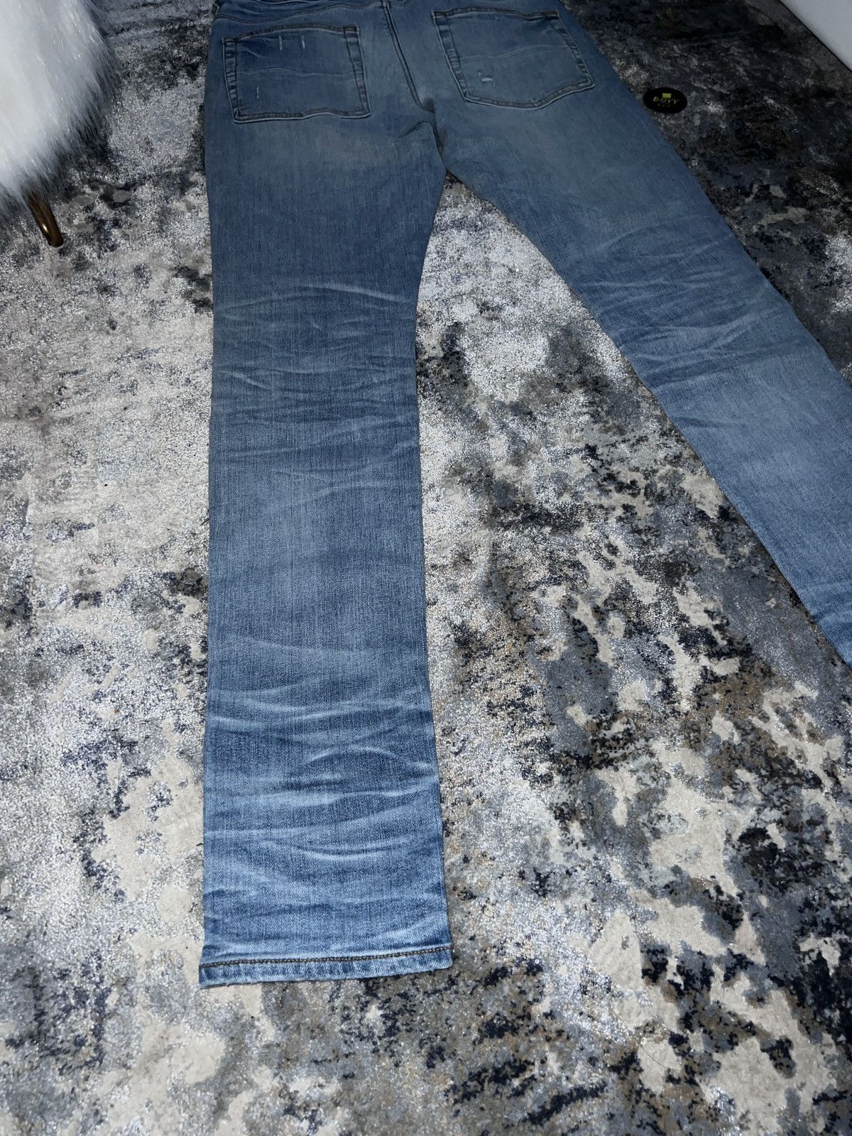 Amiri Amiri grey patch mx1 jeans Size US 33 - 8 Thumbnail