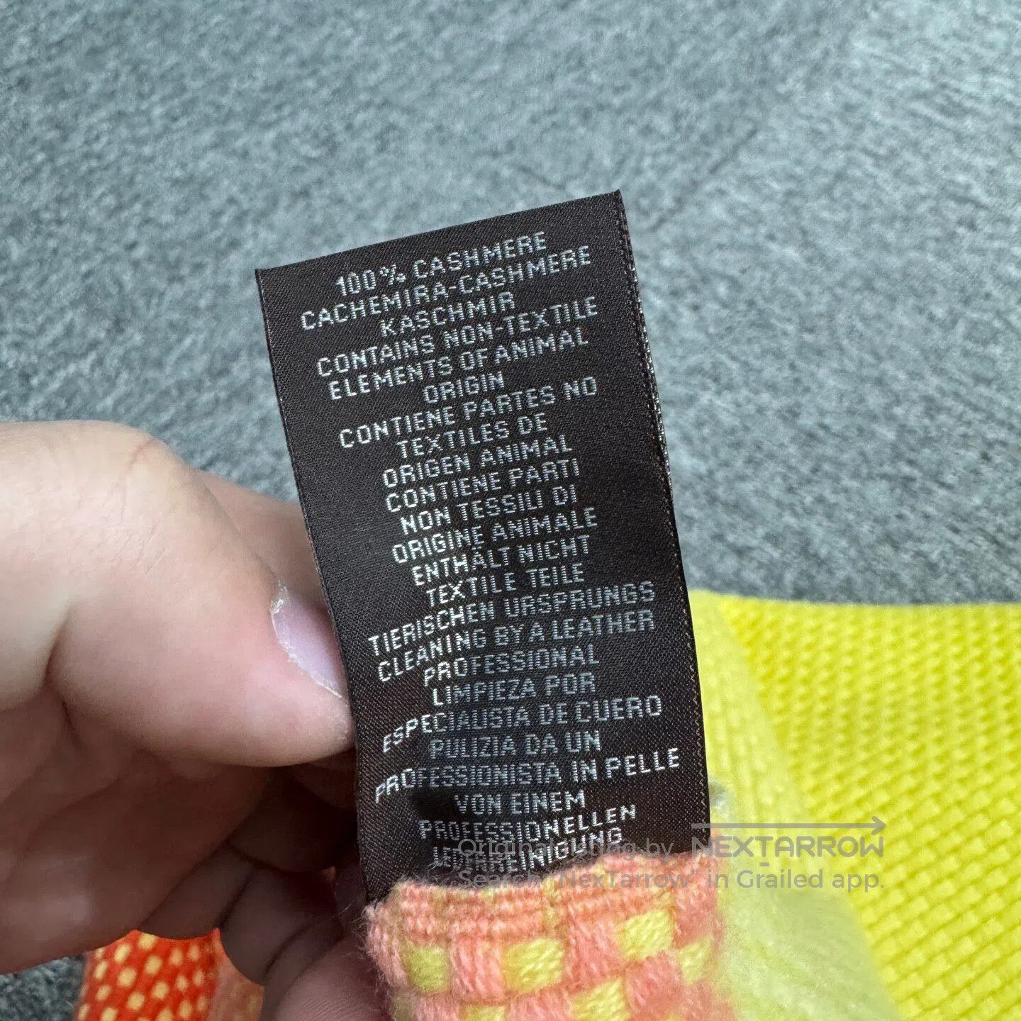 Hermes Hermes Sunrise Cashmere Knit Scarf| Size ONE SIZE - 6 Thumbnail