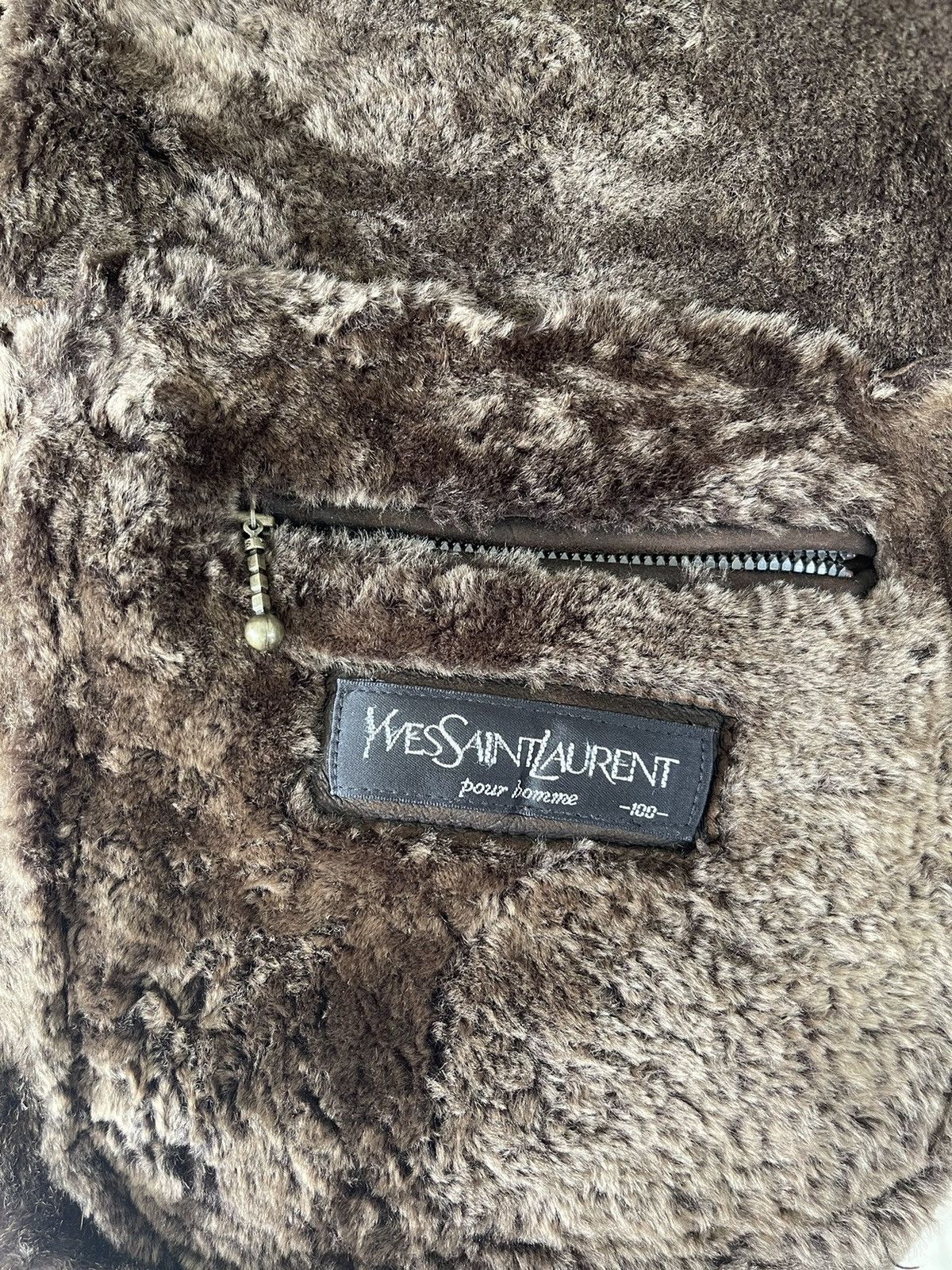 Saint Laurent Paris Yves Saint Laurent Sheepskin Sherling jacket Size US M / EU 48-50 / 2 - 7 Thumbnail