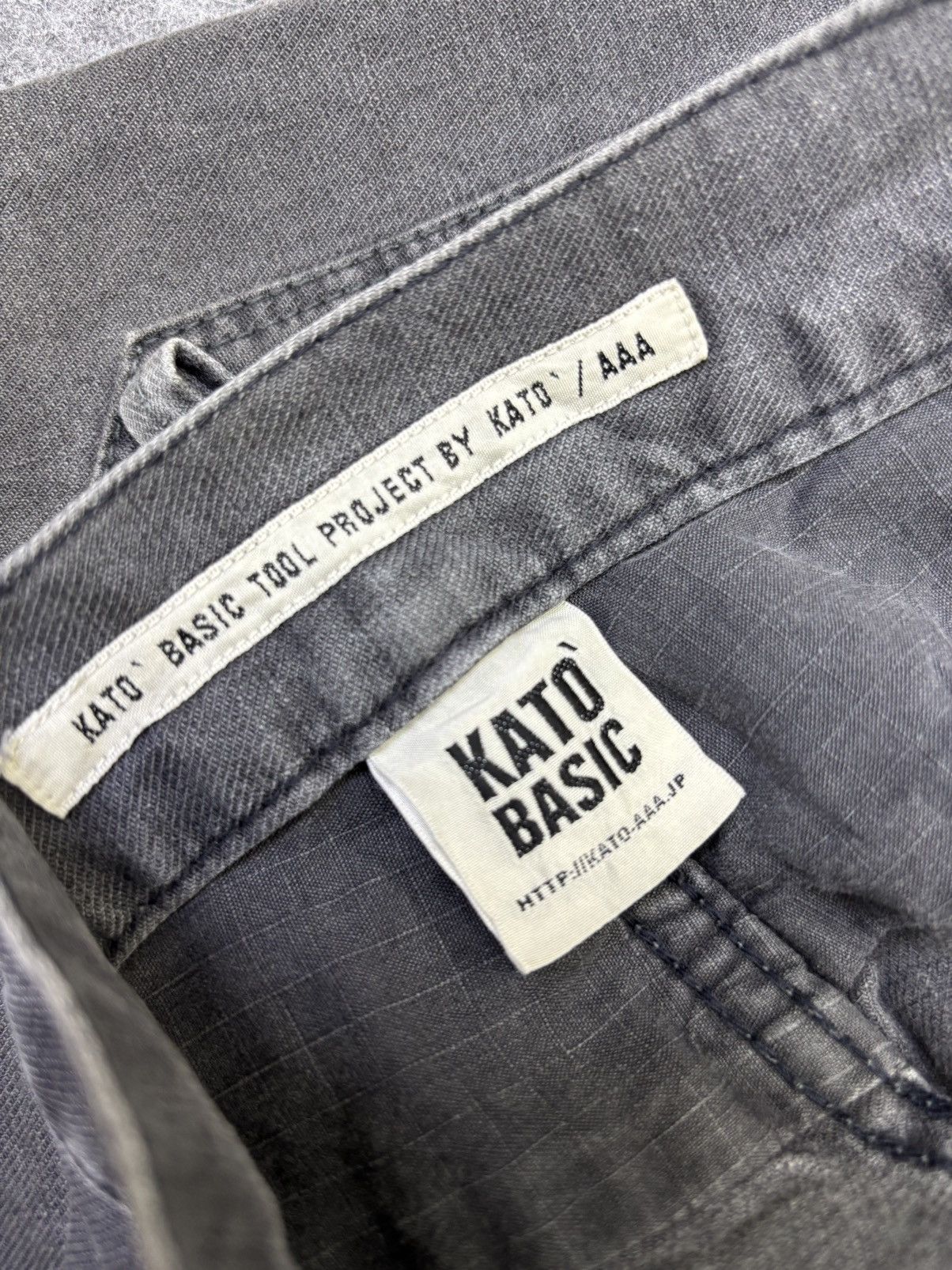 KATO 💥Minimalist💥Kato Japan Regular Mild Denim F830 Size US 32 / EU 48 - 12 Thumbnail