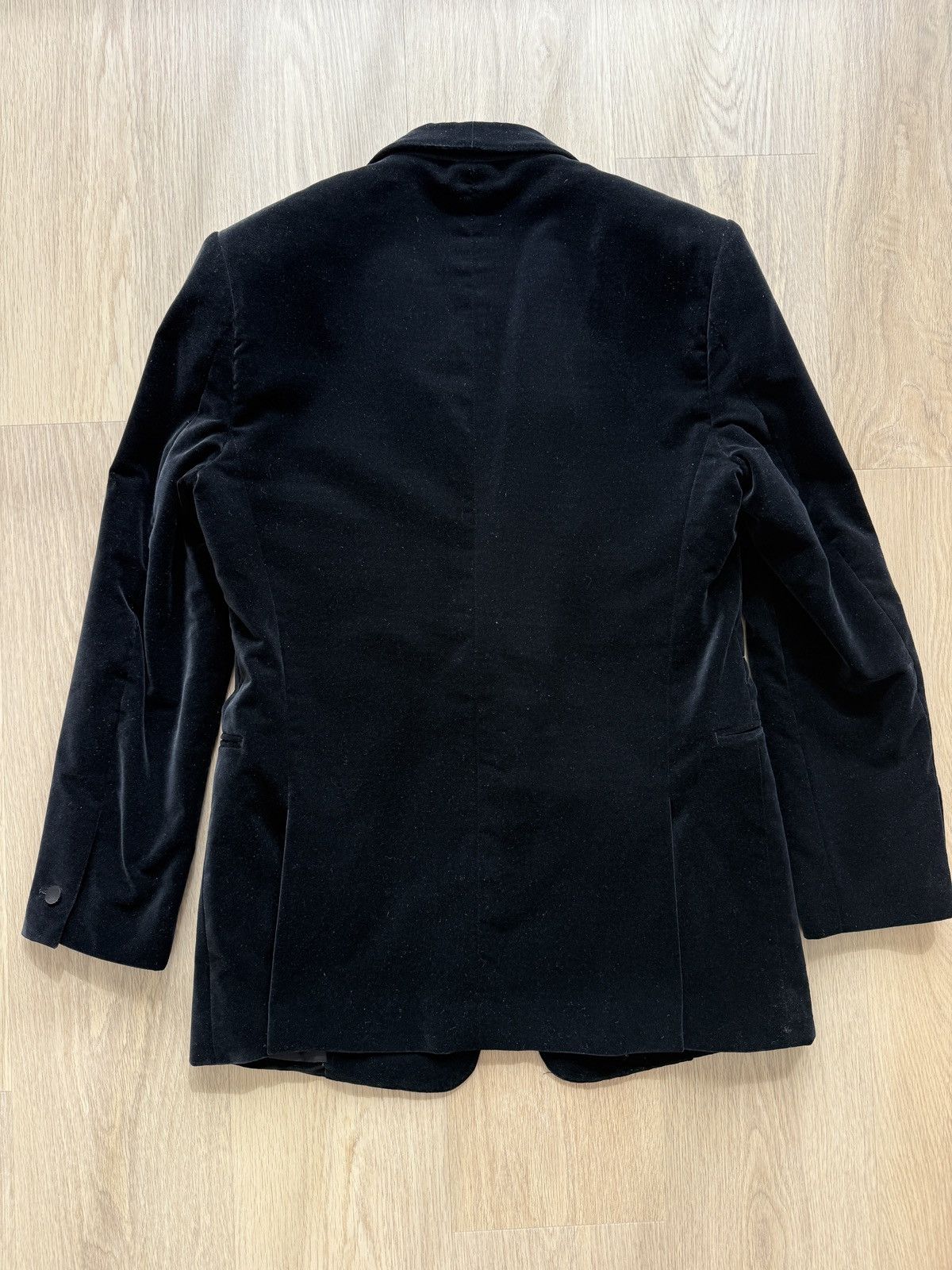 The Row Archer Shawl-Collar Cotton Velvet Tuxedo Jacket Size 38R - 4 Thumbnail