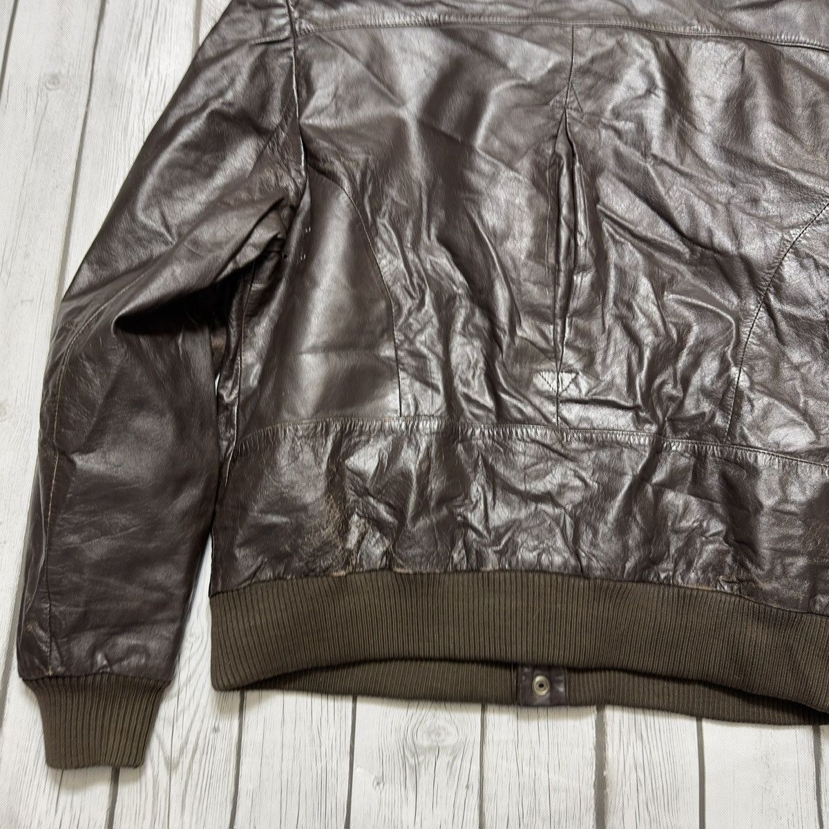 Vintage Vintage leather jacket Size US S / EU 44-46 / 1 - 3 Thumbnail