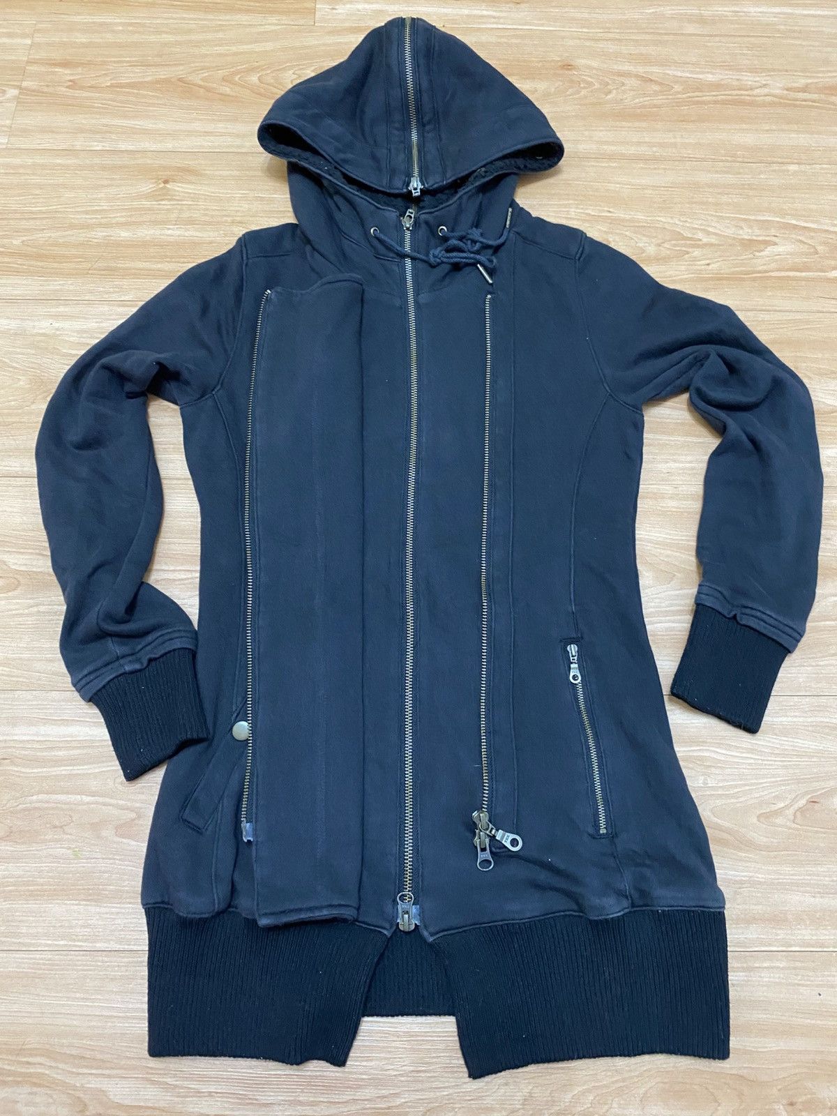 Tornado Mart Tornado Mart Full-Zip Hoodie Minimalist Streetwear ARCHIVE Size US S / EU 44-46 / 1 - 2 Thumbnail