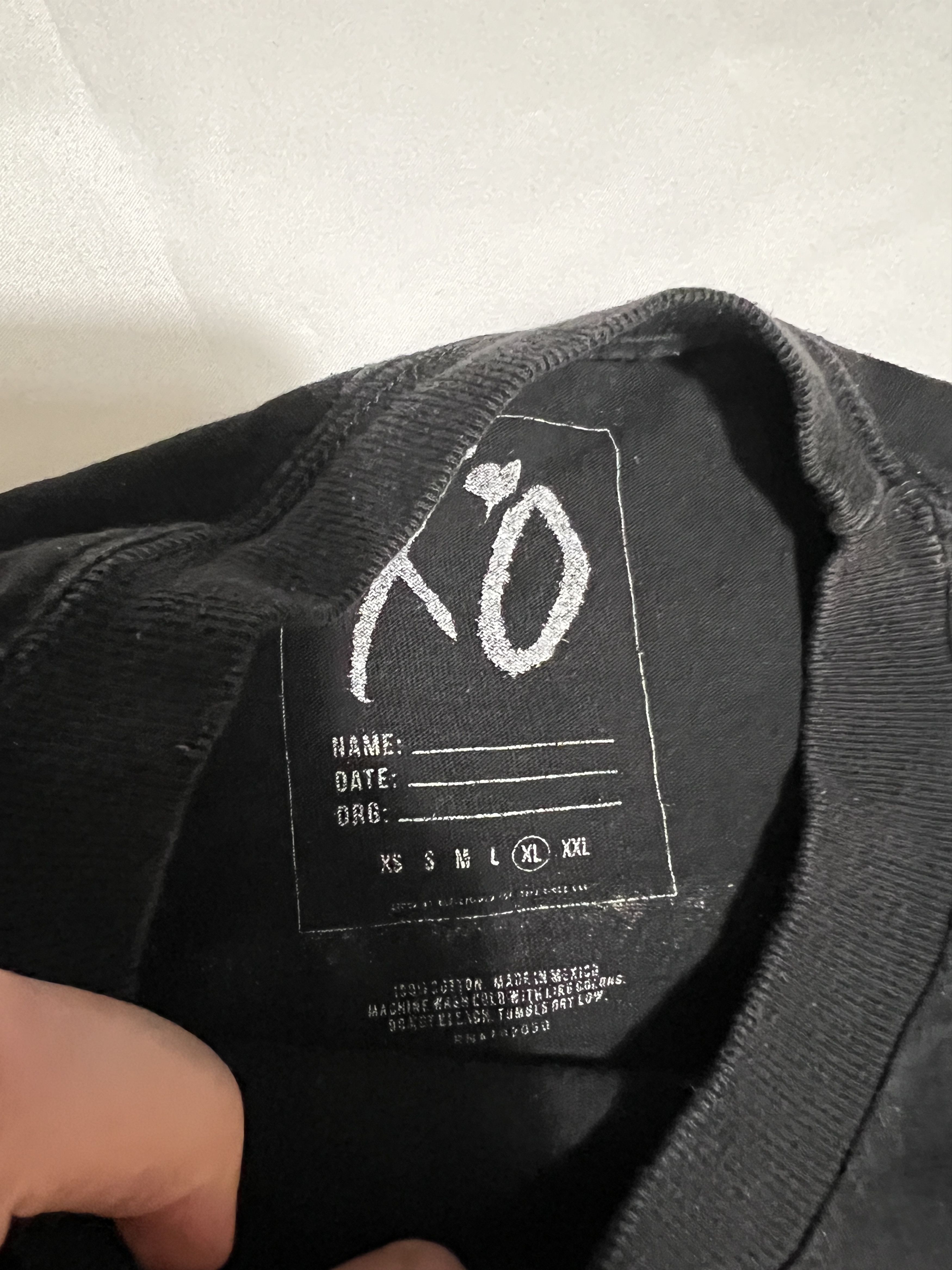 The Weeknd The Weeknd Kiss Land 5 years Oxcy anniversary XO Long Sleeve Size US XL / EU 56 / 4 - 3 Thumbnail