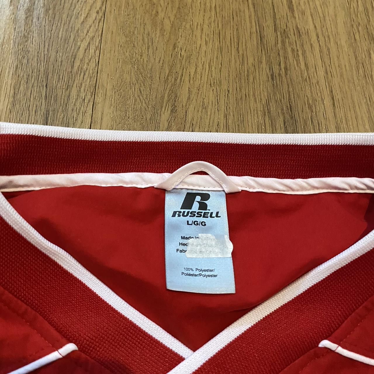Russell Athletic Red and grey Austria football windbreaker football Size US L / EU 52-54 / 3 - 3 Thumbnail