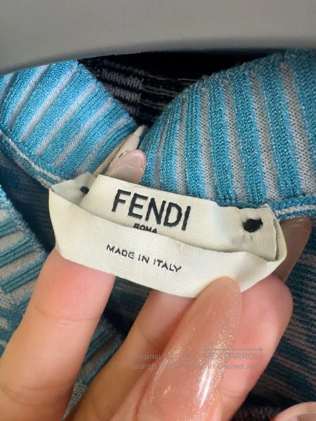 Fendi Fendi Sleeveless Knit Top. Size US S / EU 44-46 / 1 - 2 Thumbnail