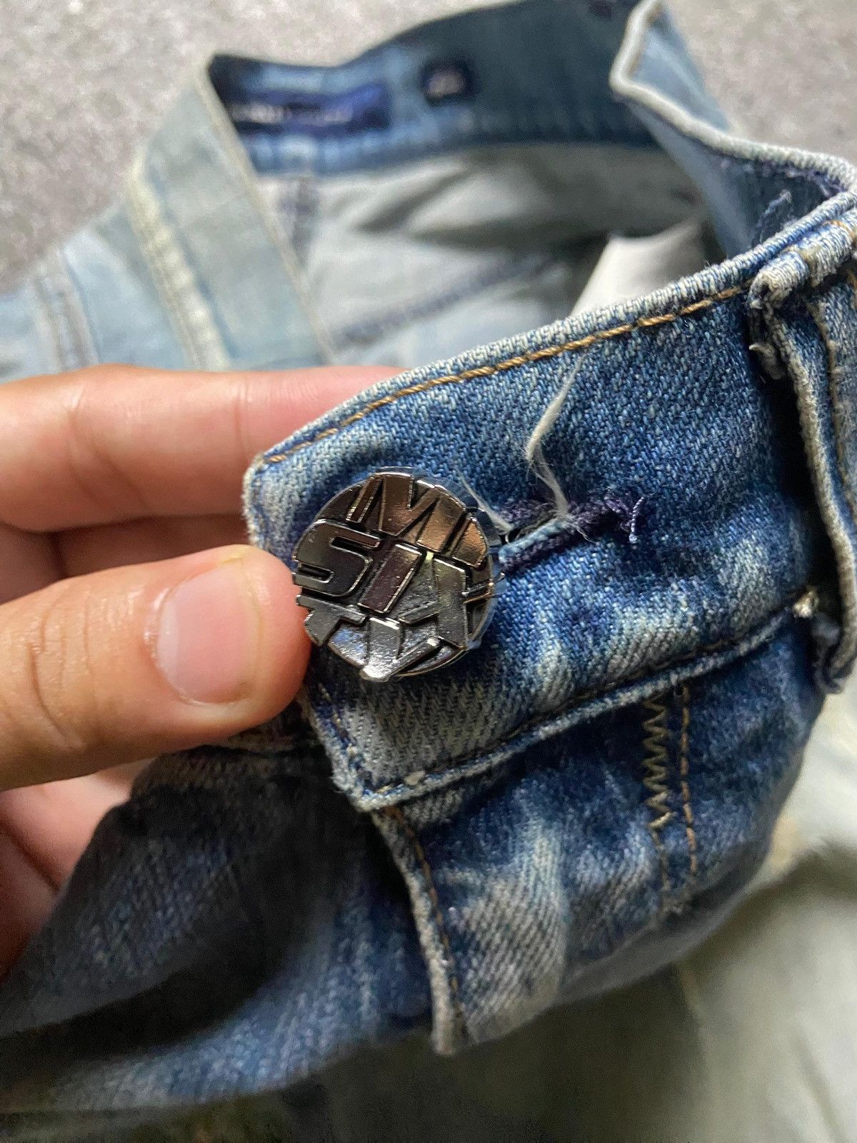 Miss Sixty Miss Sixty Collection Distressed Ripped Jeans (153) Size 30" / US 8 / IT 44 - 3 Thumbnail
