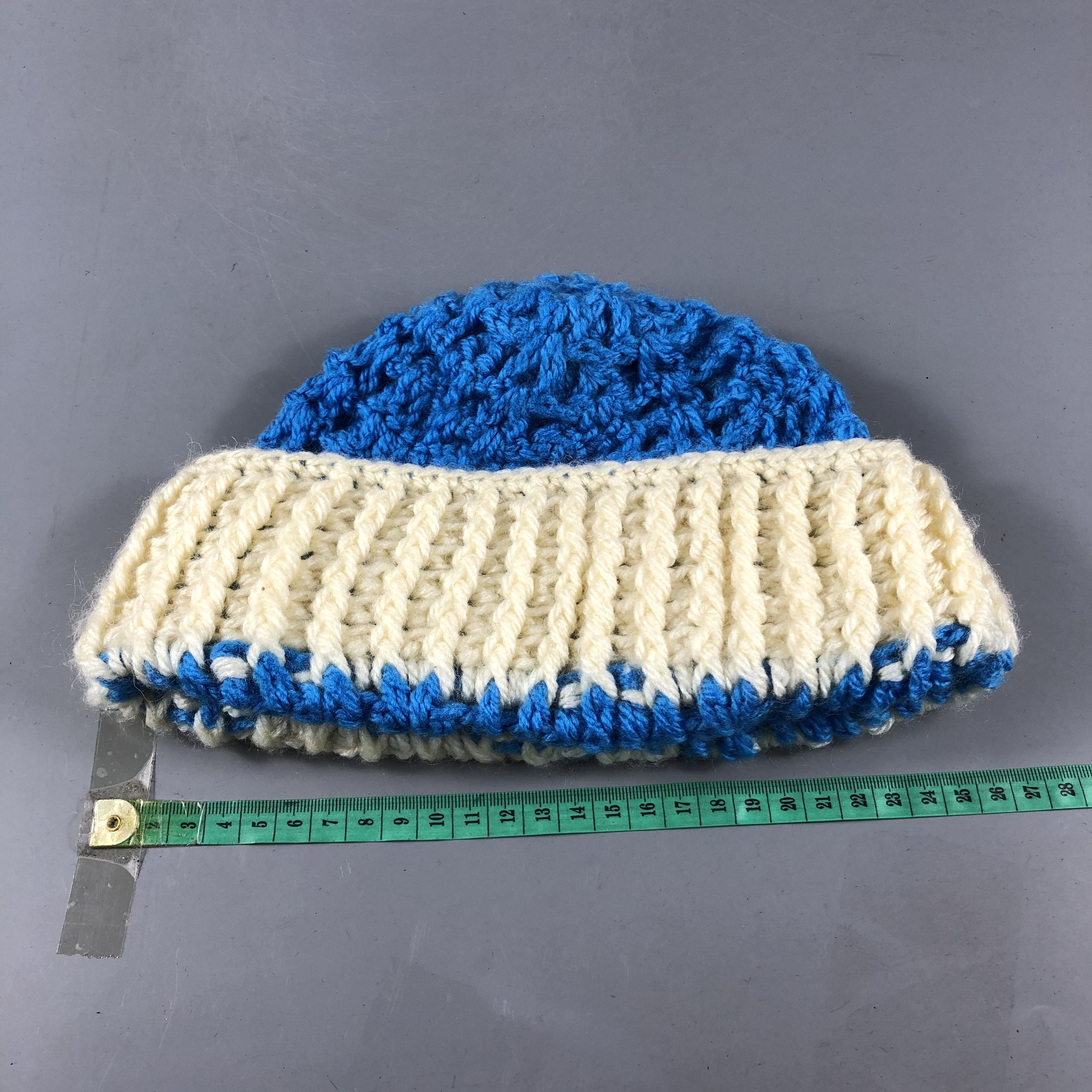 Japanese Brand Unknown Crochet Beanie Snowcap Snow Hat B766 Size ONE SIZE - 3 Thumbnail
