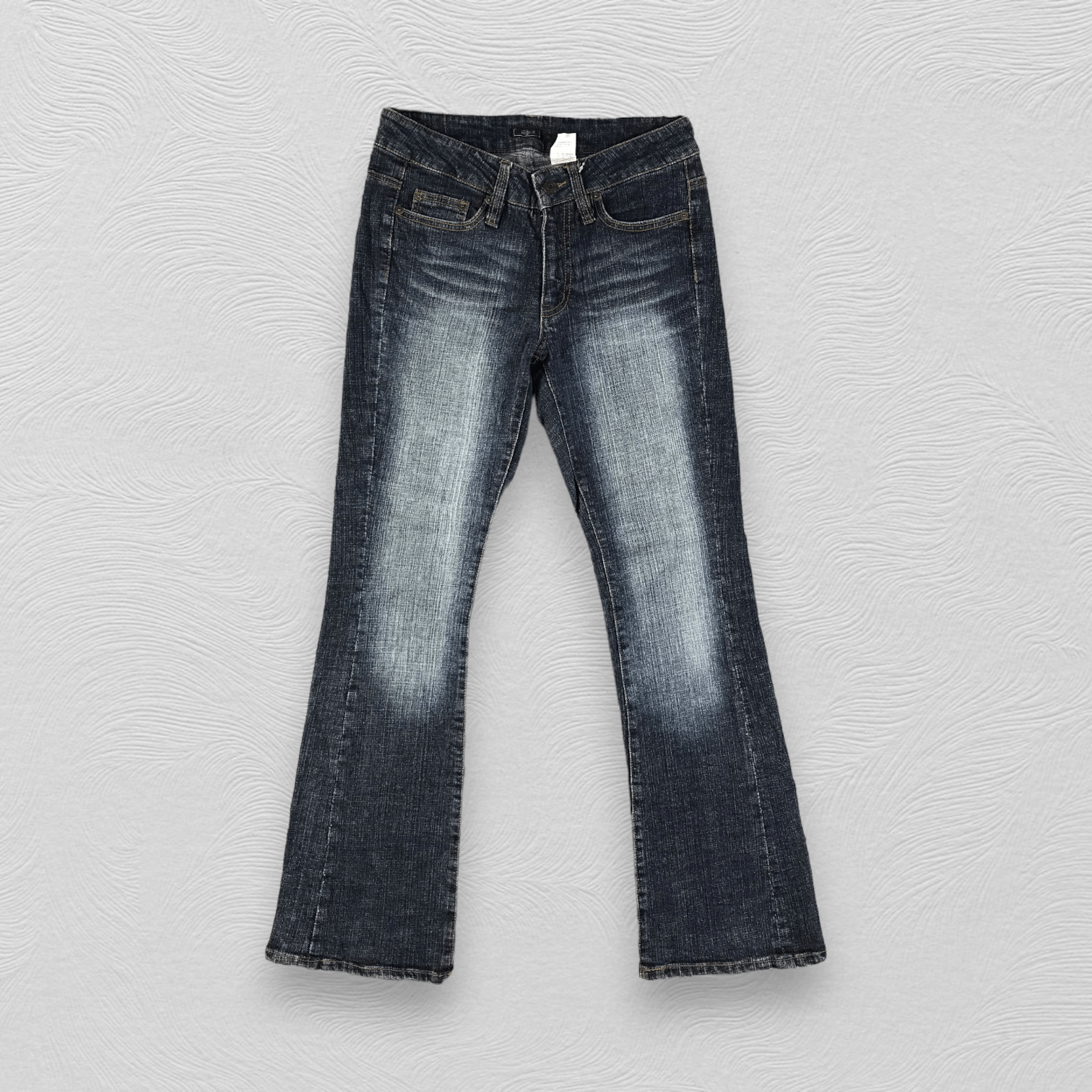 Japanese Brand Japanese Brand Mzee Jeans Faded Blue Flare Denim KJ1816 Size 29" - 1 Thumbnail