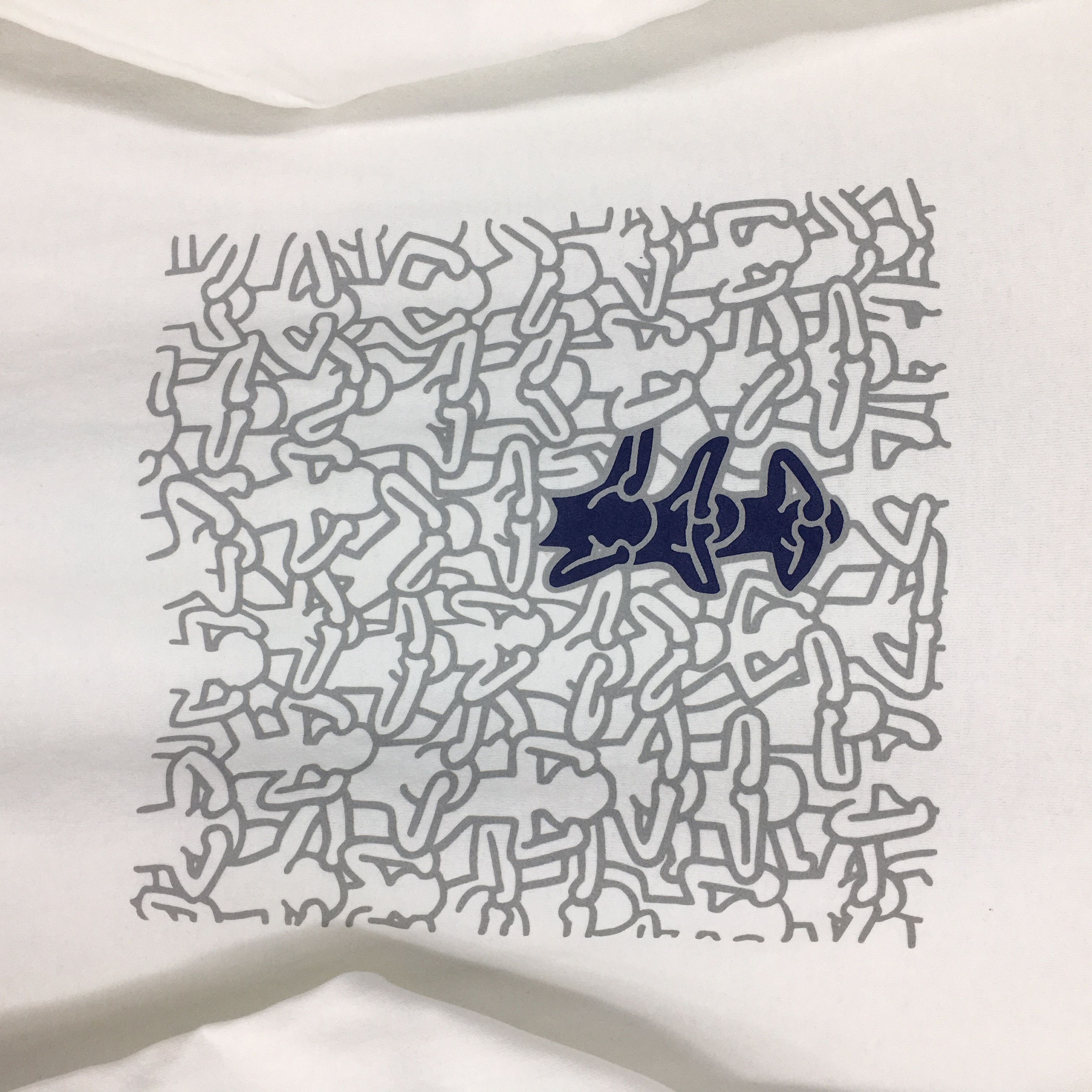 Keith Haring Keith Haring Graffiti Pop Art Lithographs Artwork Tshirt M Size US M / EU 48-50 / 2 - 2 Thumbnail