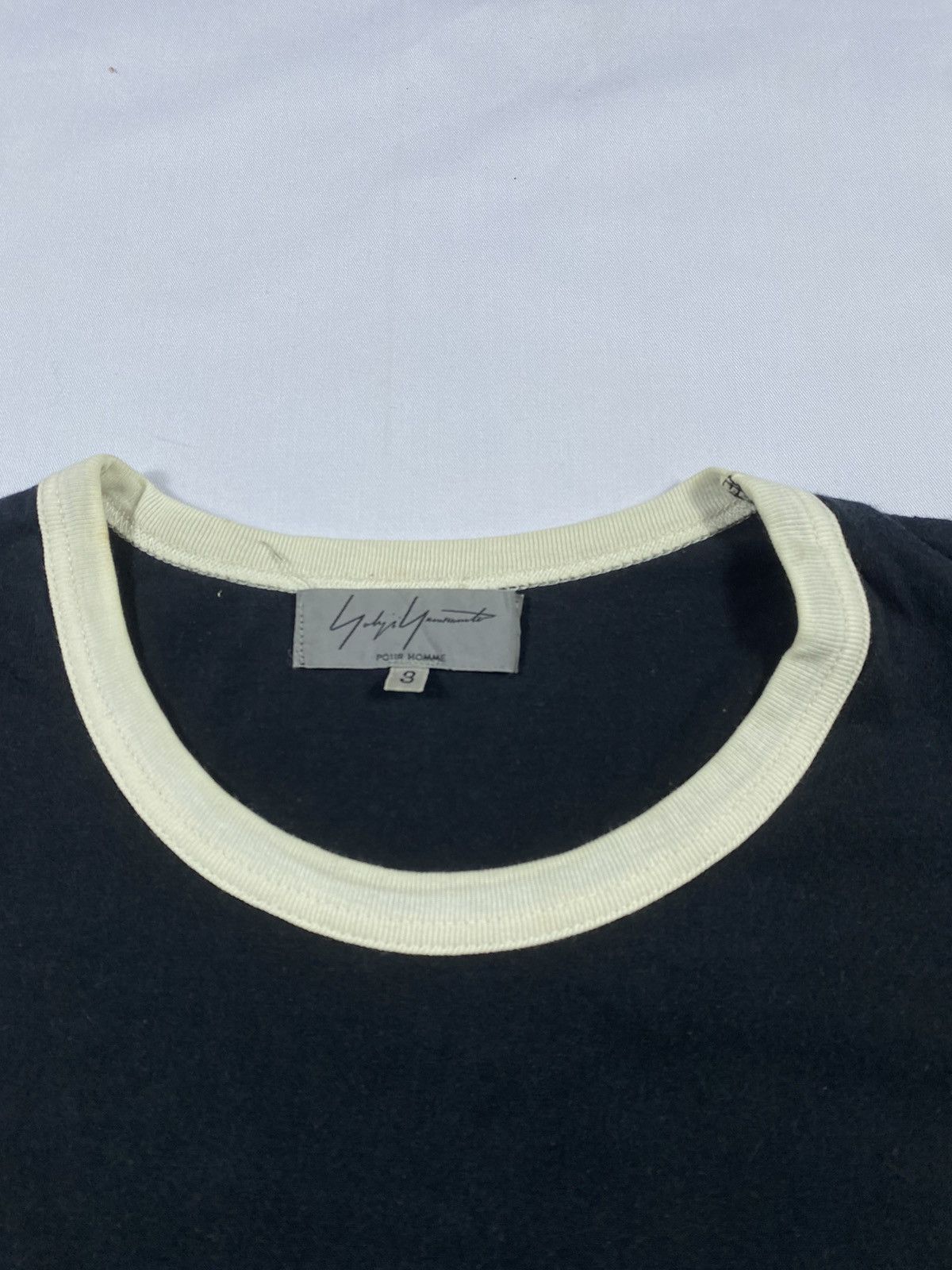 Yohji Yamamoto Japanese Yohji Yamamoto Short Slevee shirt Size US L / EU 52-54 / 3 - 4 Thumbnail