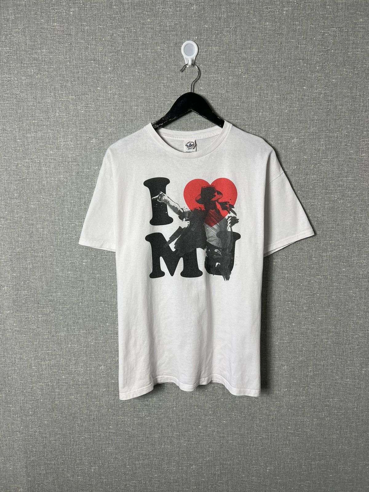 Band Tees Vintage I Love MJ (Michael Jackson) 2000s T-Shirt Size US L / EU 52-54 / 3 - 1 Thumbnail