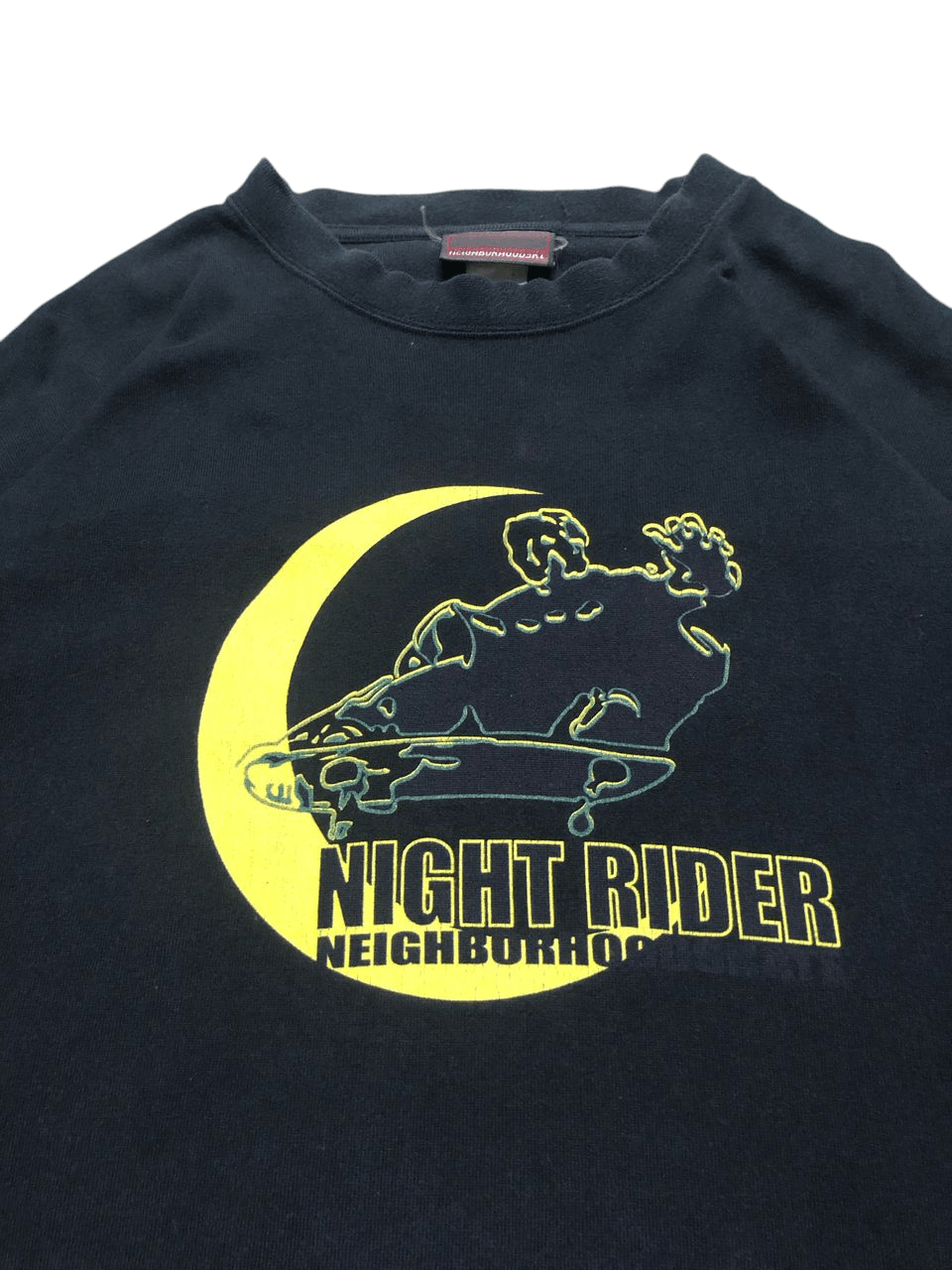 Neighborhood NEIGHBORHOOD SKATE NIGHT RIDER 3 QUARTER T-SHIRT FADED Size US L / EU 52-54 / 3 - 3 Thumbnail