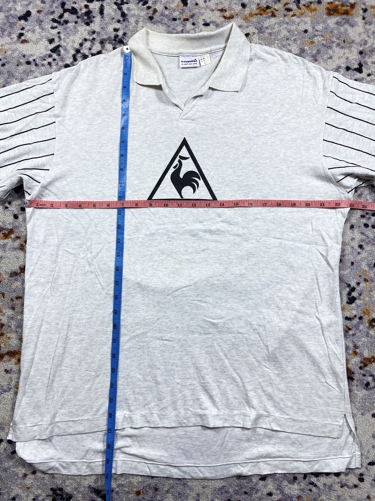 Le Coq Sportif Vintage Le Coq Sportif Logo Shirt Size US L / EU 52-54 / 3 - 6 Thumbnail