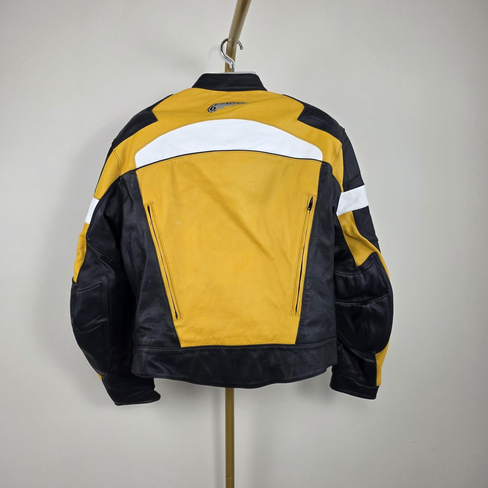 FirstGear Bikercore First Gear Leather High-Performance Jacket sz 50 Size US M / EU 48-50 / 2 - 7 Thumbnail