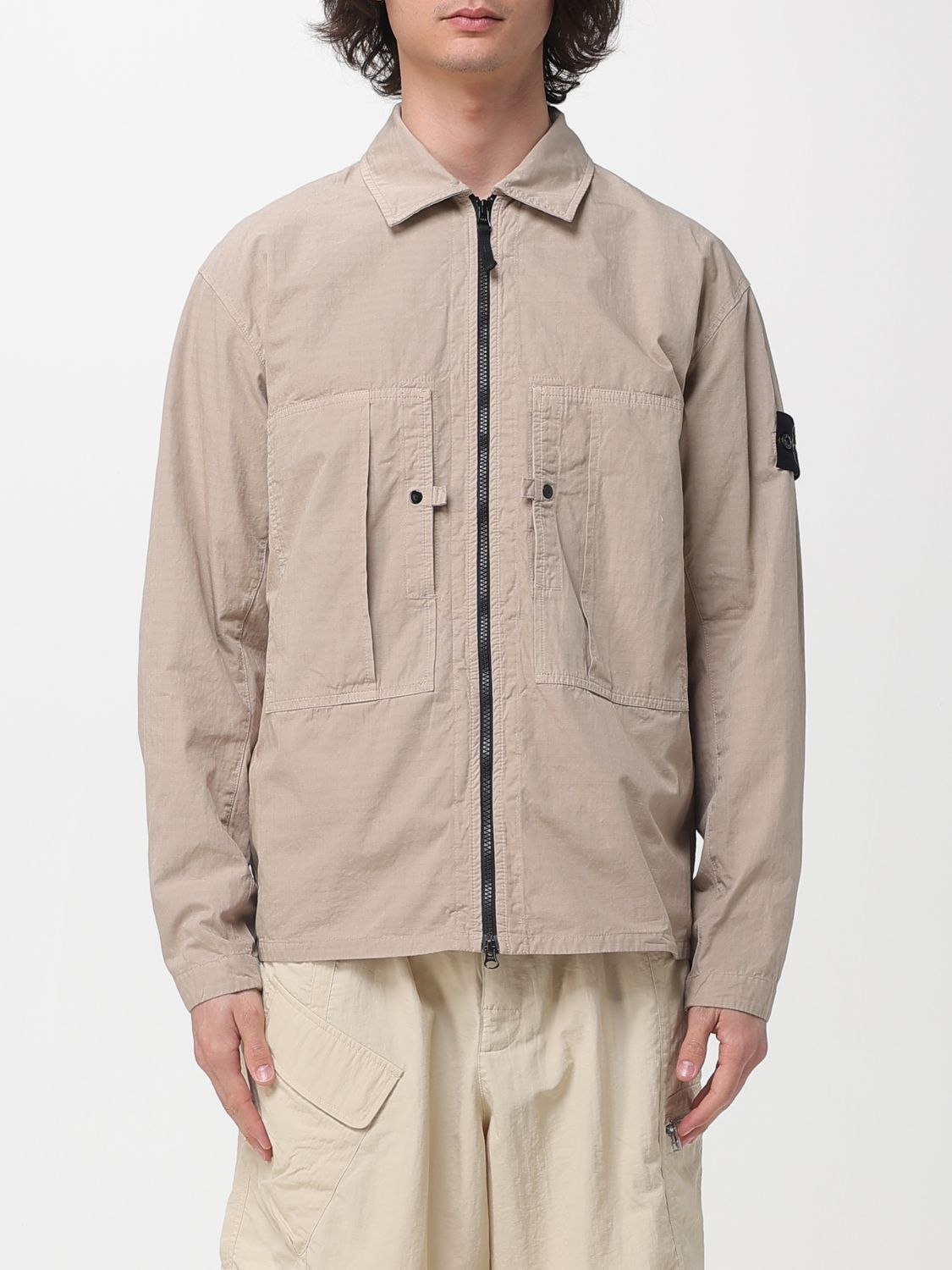 Stone Island Stone Island Jacket Men Sand Size US XL / EU 56 / 4 - 1 Thumbnail