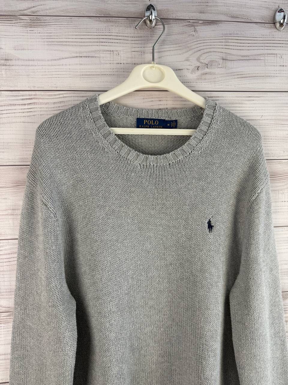 Polo Ralph Lauren Vintage Polo Ralph Lauren Knit Sweater Faded Sz M Size US M / EU 48-50 / 2 - 2 Thumbnail