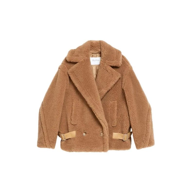 Max Mara Max Mara Classic Camel Short Teddy Coat Size M / US 6-8 / IT 42-44 - 1 Thumbnail