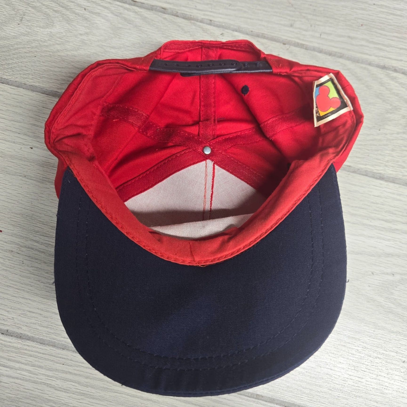 Disney Disney Adult’s Mickey Mouse Hat – Snap Back Baseball Cap Dad Hat Hat Men Red Cotton Adjustable Vintage: No (if must) Size ONE SIZE - 5 Thumbnail