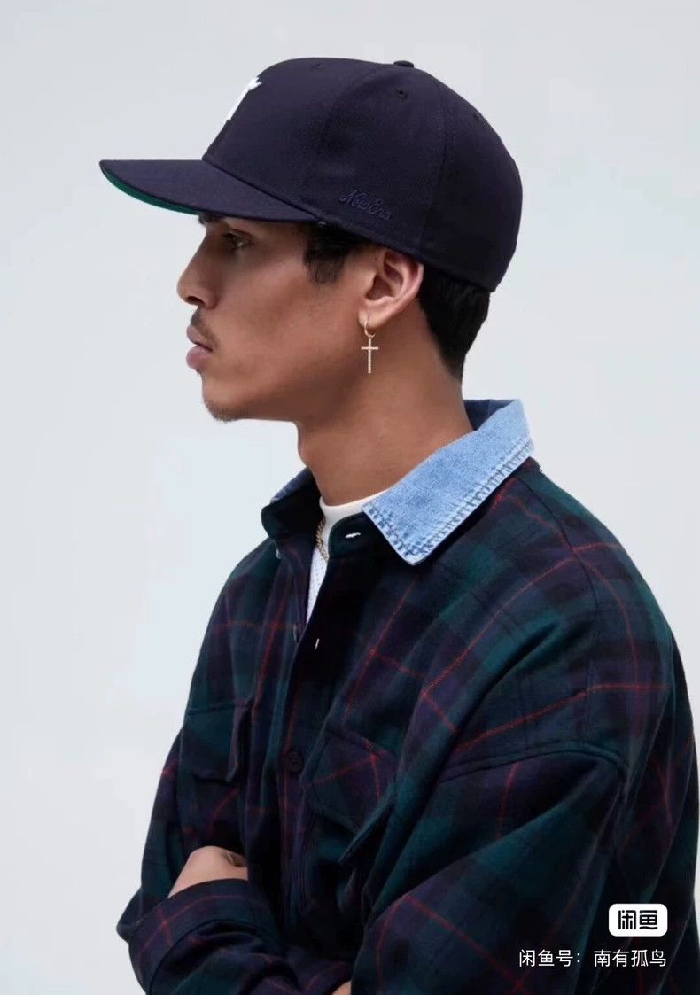 Fear of God Fear of God Green plaid denim collar Size US M / EU 48-50 / 2 - 7 Thumbnail