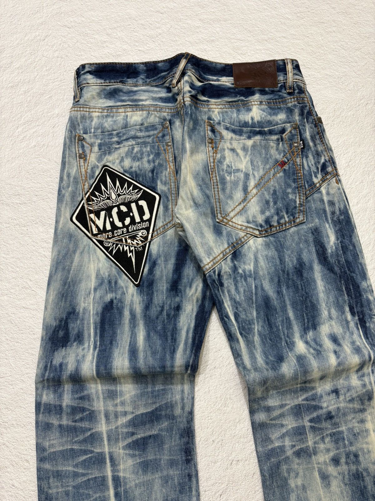 Hysteric Glamour × If Six Was Nine × Le Grande Bleu (L.G.B.) 2000s MCD Japan Bootcut acid wash denim y2k style Size US 32 / EU 48 - 8 Thumbnail